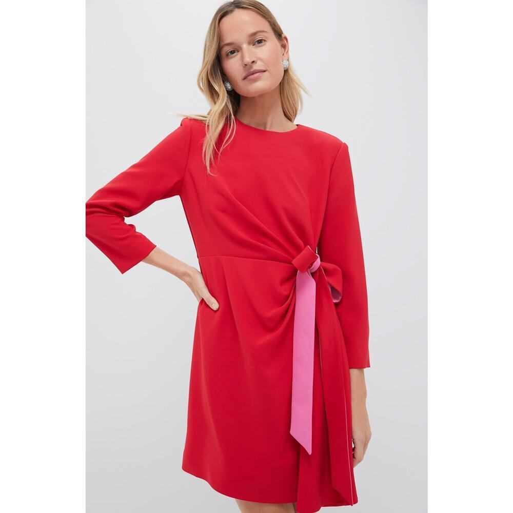 TUCKERNUCK Poppy and Hot Pink Sienna Wrap Dress Size XL NWT